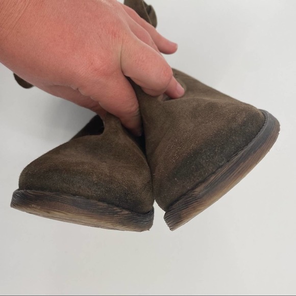 ZIGI SOHO CANNOLI LEATHER SUEDE SLIP ON ANKLE BOOTS WOMEN'S SIZE 9 - Picture 4 of 8